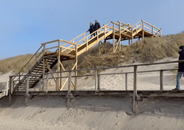 Strandübergang lornsenweg Sylt