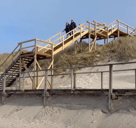 Strandübergang lornsenweg Sylt