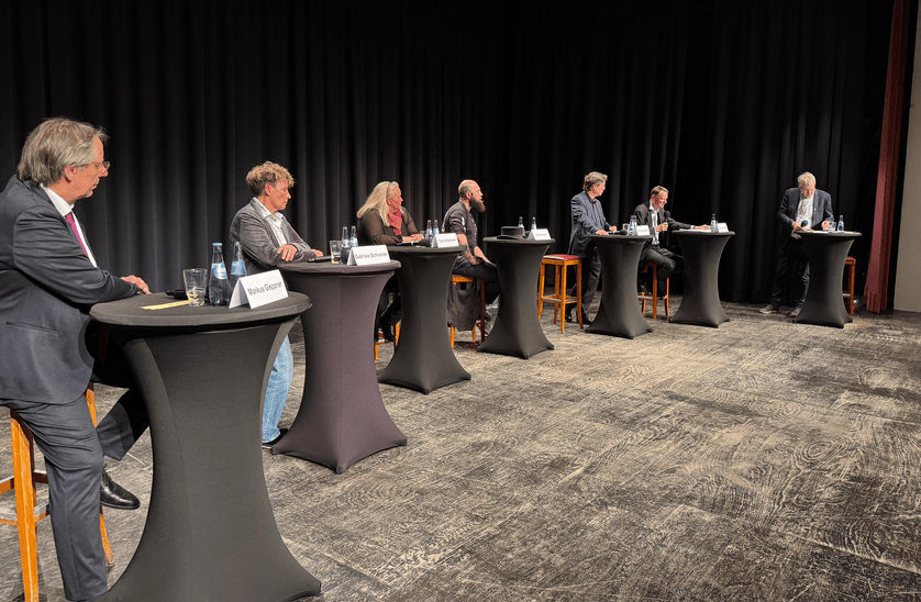 Sylt Bürgermeistervorstellung - Farbe beim Trocknen zuschauen und Luftschlösser bauen