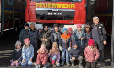 Kita bei der Feuerwehr