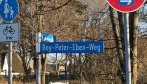 Über Boy-Peter-Eben-Weg wird diskutiert