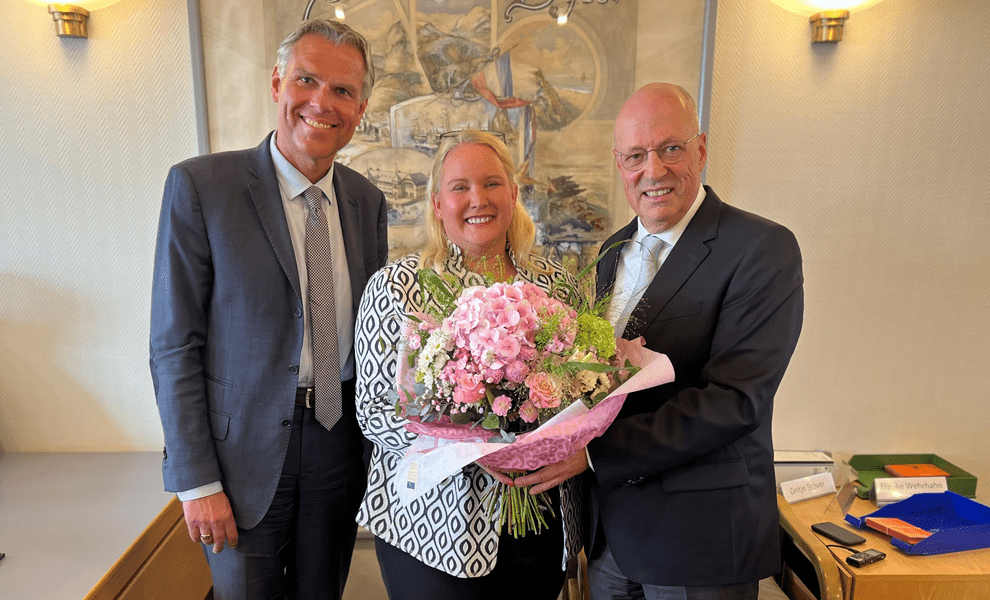 Tina Haltermann vereidigt - frischer Wind im Sylter Rathaus