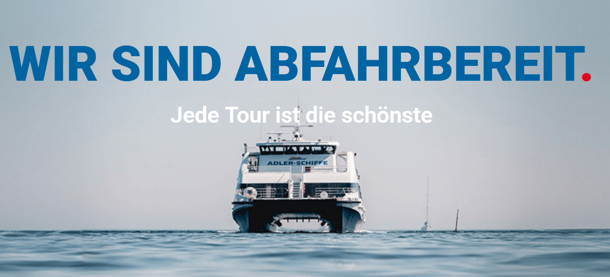 Sylt News: MS Adler-Express fit für die Saison 43 Adler Express