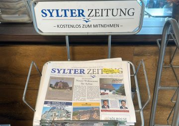 Sylt News. Die Sylter Zeitung erscheint wieder.