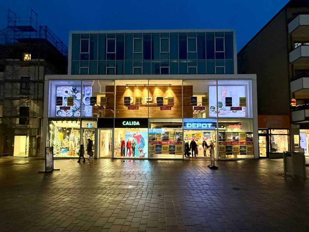 Dekoladen Depot in der Friedrichstraße in Westerland schließt