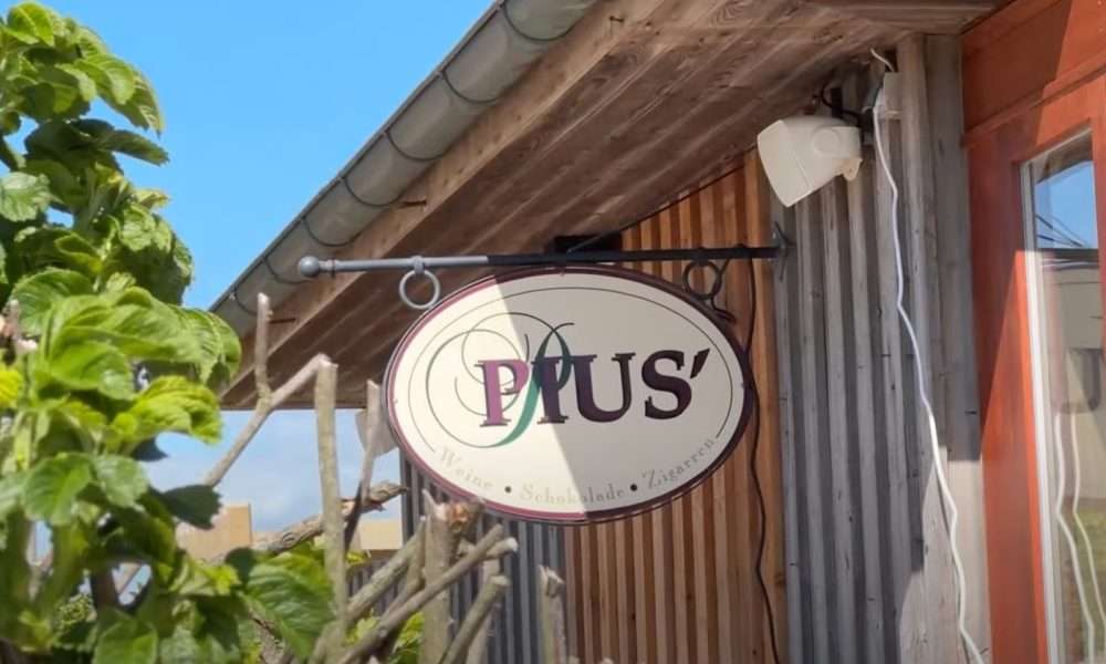 Pius on the beach