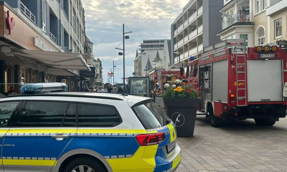 Erneuter Großeinsatz in Westerlands Innenstadt: Angebranntes Essen sorgt für Aufregung