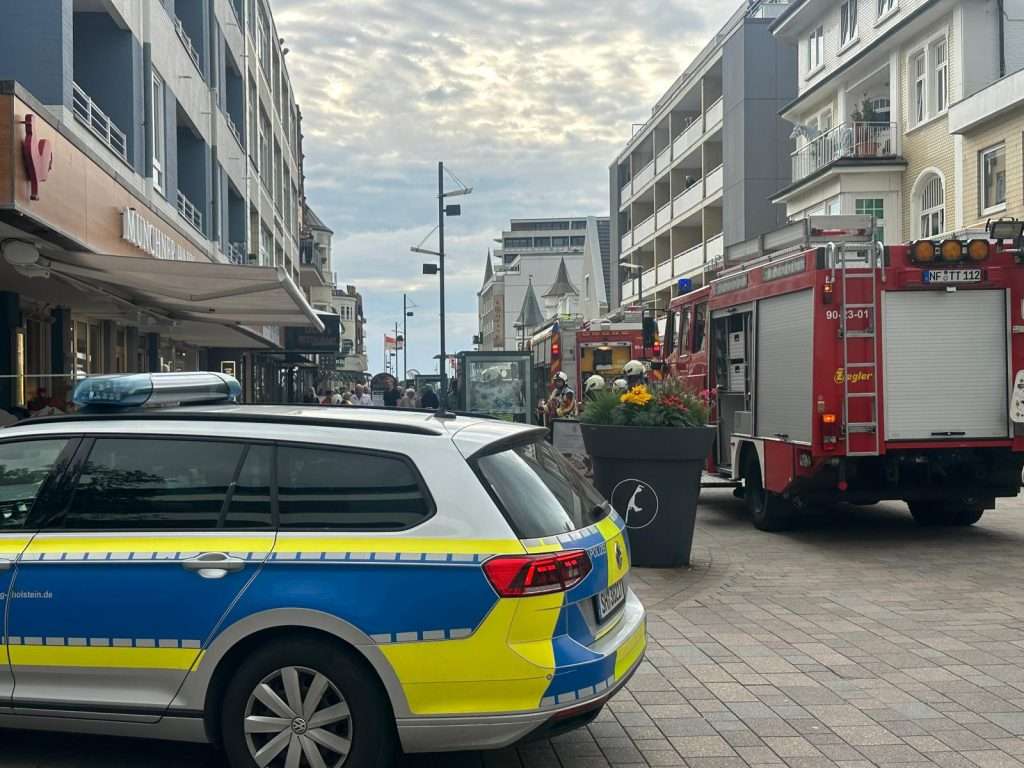 Erneuter Großeinsatz in Westerlands Innenstadt: Angebranntes Essen sorgt für Aufregung
