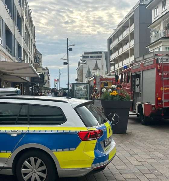 Erneuter Großeinsatz in Westerlands Innenstadt: Angebranntes Essen sorgt für Aufregung