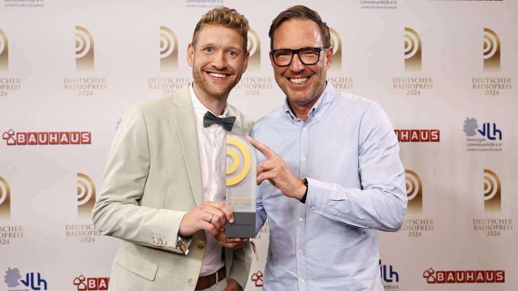 Frank Bremser gewinnt Deutschen Radiopreis.