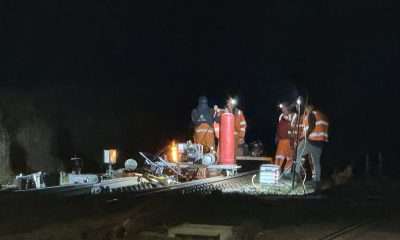 Sylt News : Weiche in Klanxbüll defekt - Reparaturarbeiten in der Nacht
