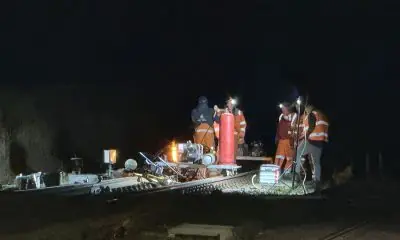 Sylt News : Weiche in Klanxbüll defekt - Reparaturarbeiten in der Nacht