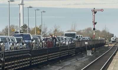 Marschbahn im Stillstand am Freitagnachmittag 47 Marschbahn im Stillstand am Freitagnachmittag