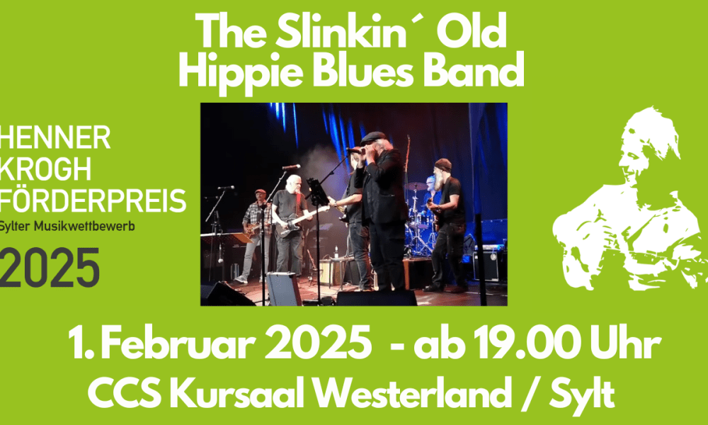 The Slinkin´ Old Hippie Blues Band Henner Krogh Förderpreis 2025