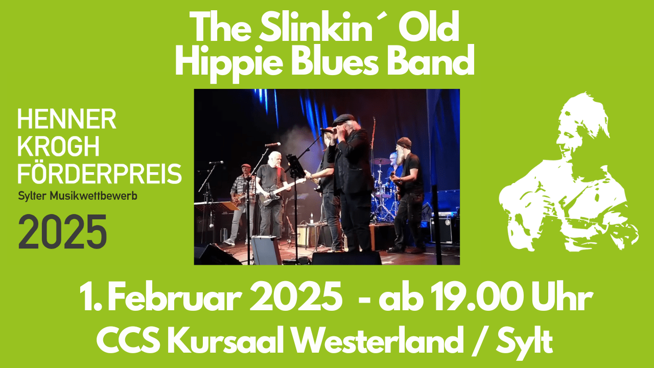 The Slinkin´ Old Hippie Blues Band Henner Krogh Förderpreis 2025