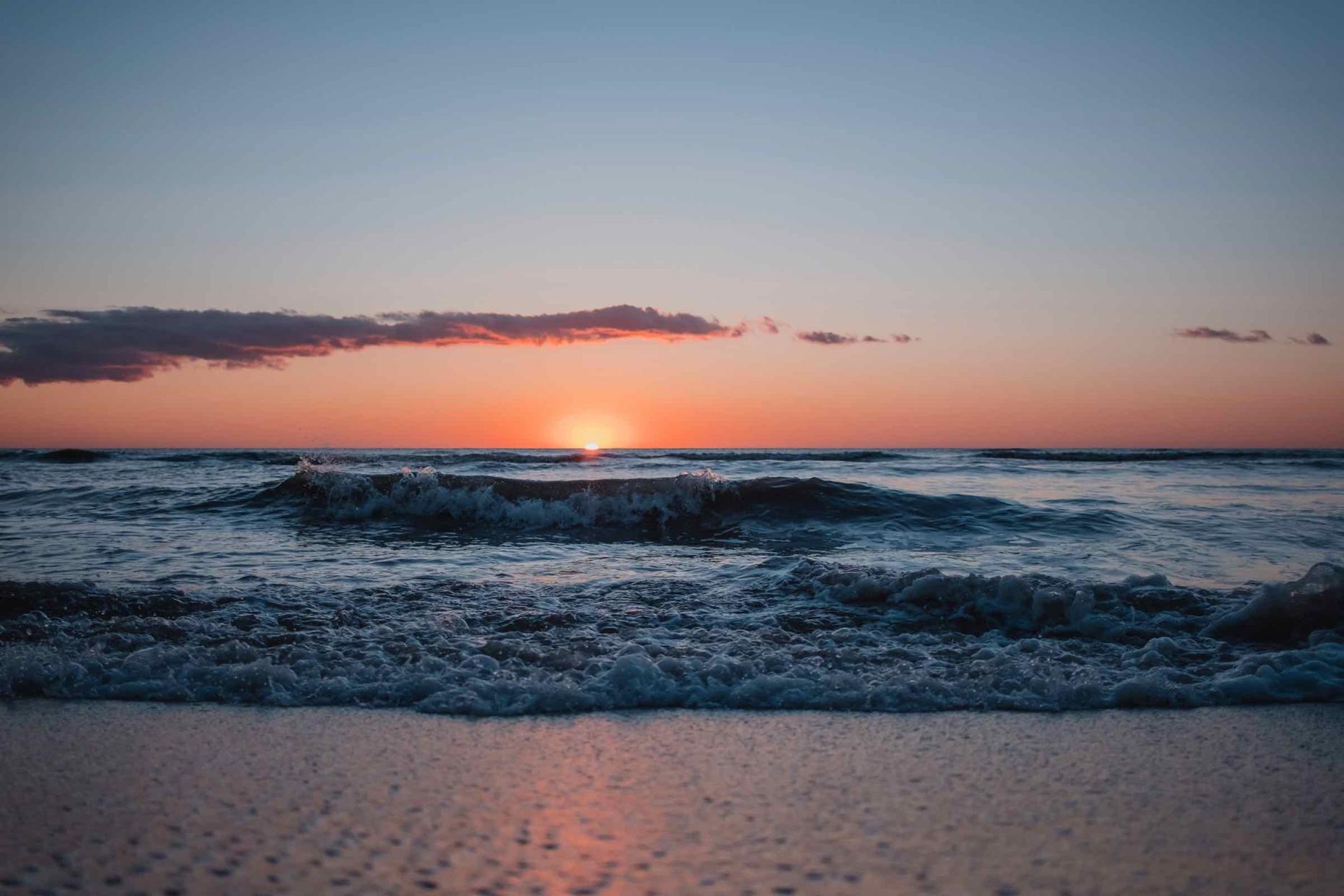 Führung am Strand bei Sonnenuntergang in Hörnum