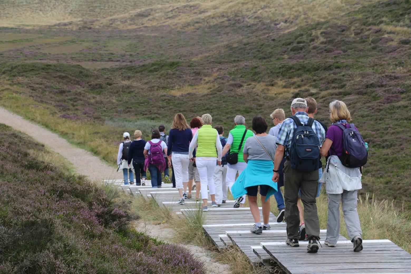 Dünenwanderung