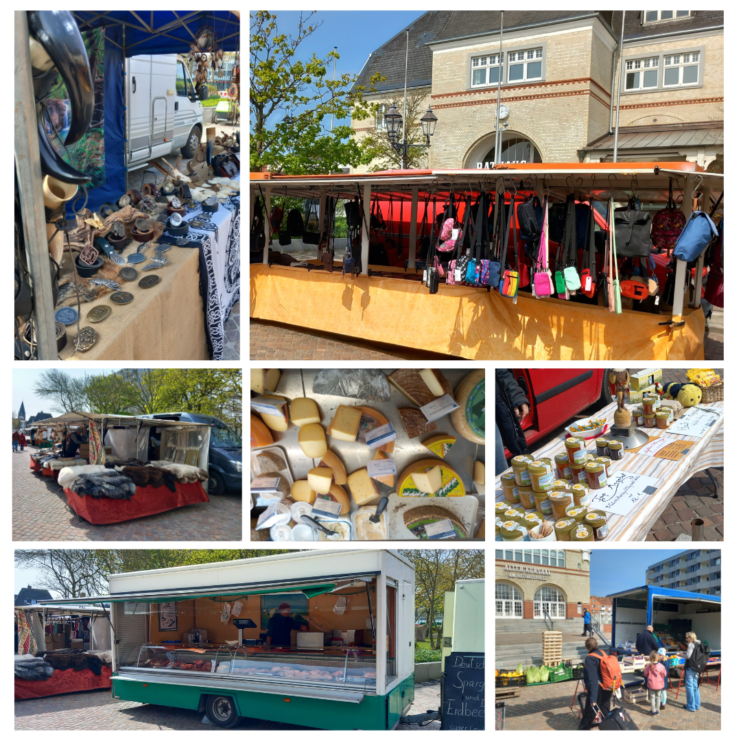 Wochenmarkt in Westerland
