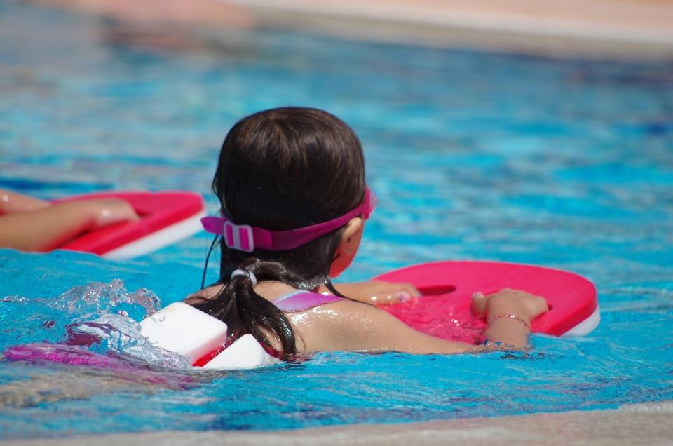 Schwimmkurs in der Sylter Welle