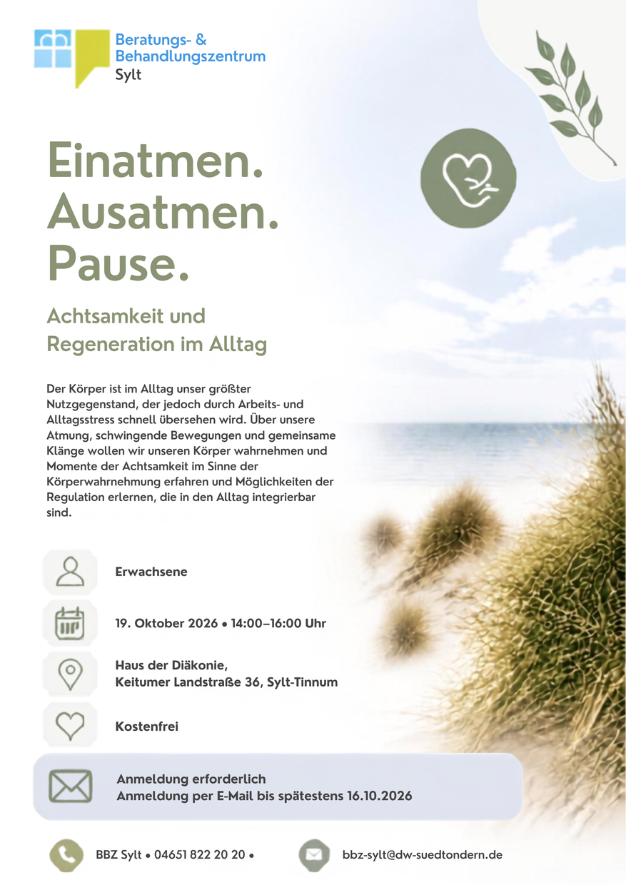Einatmen, Ausatmen, Pause