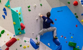 Bouldern in der Sylt4Fun Halle