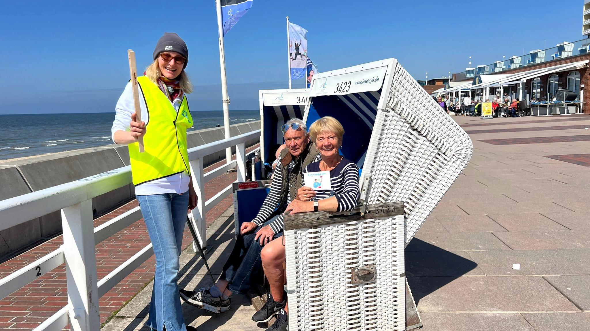 Beach Cleanup auf dem Windsurf Worldcup 2026 in Westerland
